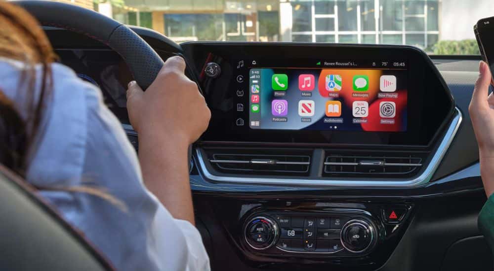 2026 Chevy Trax 11-inch touchscreen display