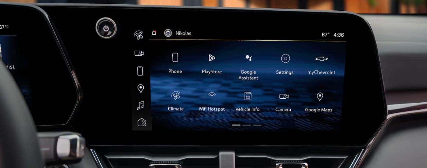 2026 Chevy Equinox 11.3 inch touch screen