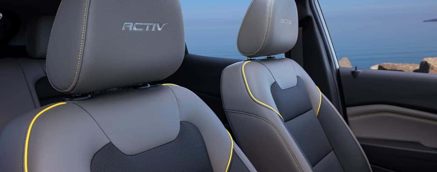 Grey seating in a 2026 Chevy Trax Activ