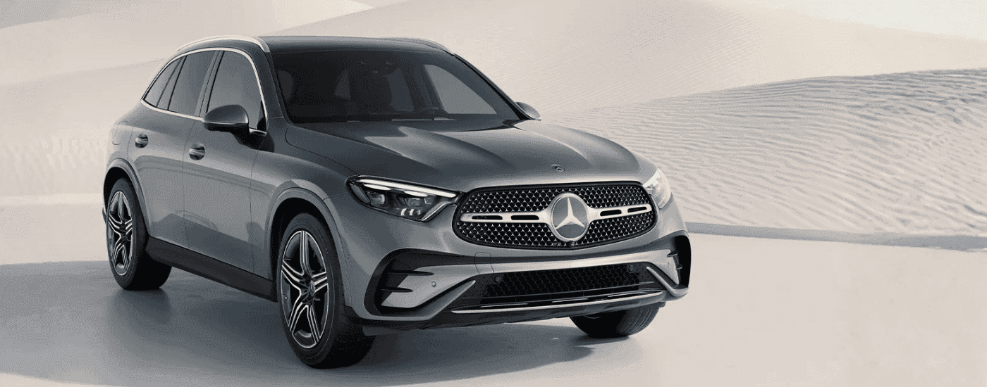 Parked grey 2026 Mercedes-Benz GLA