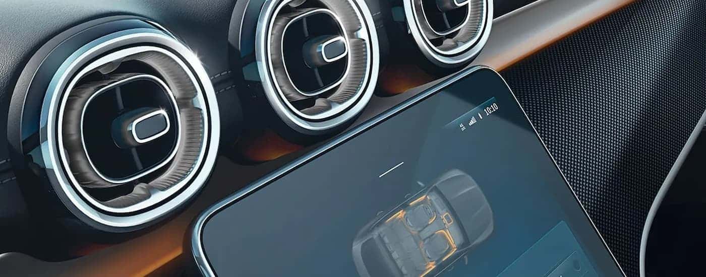 Air vents in a 2026 Mercedes-Benz GLC Coupe