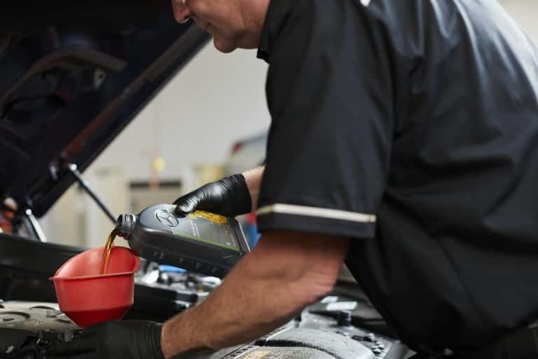 Service A at Mercedes-Benz of Midlothian