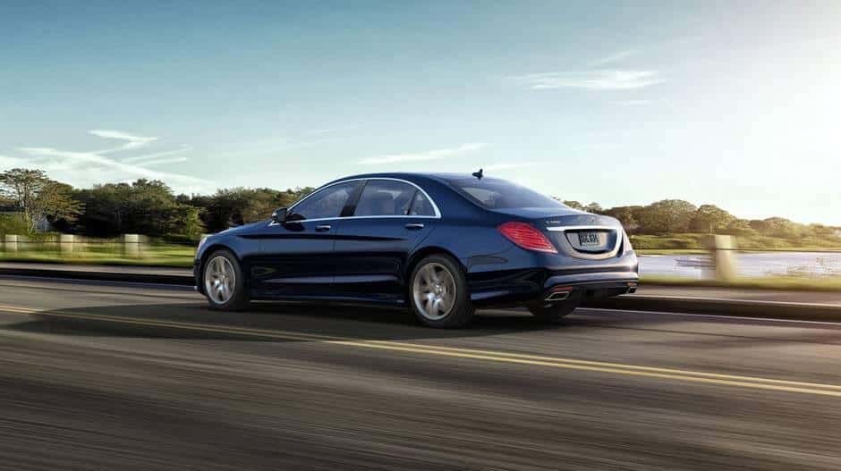 2017 S-Class rear view
