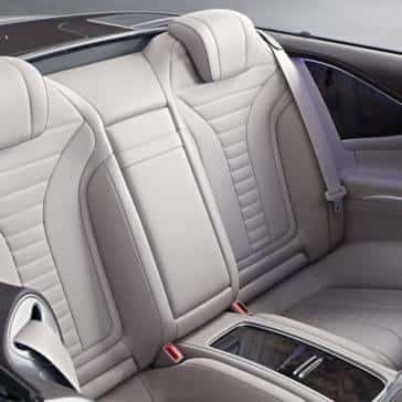 2017 S-Class interior seating