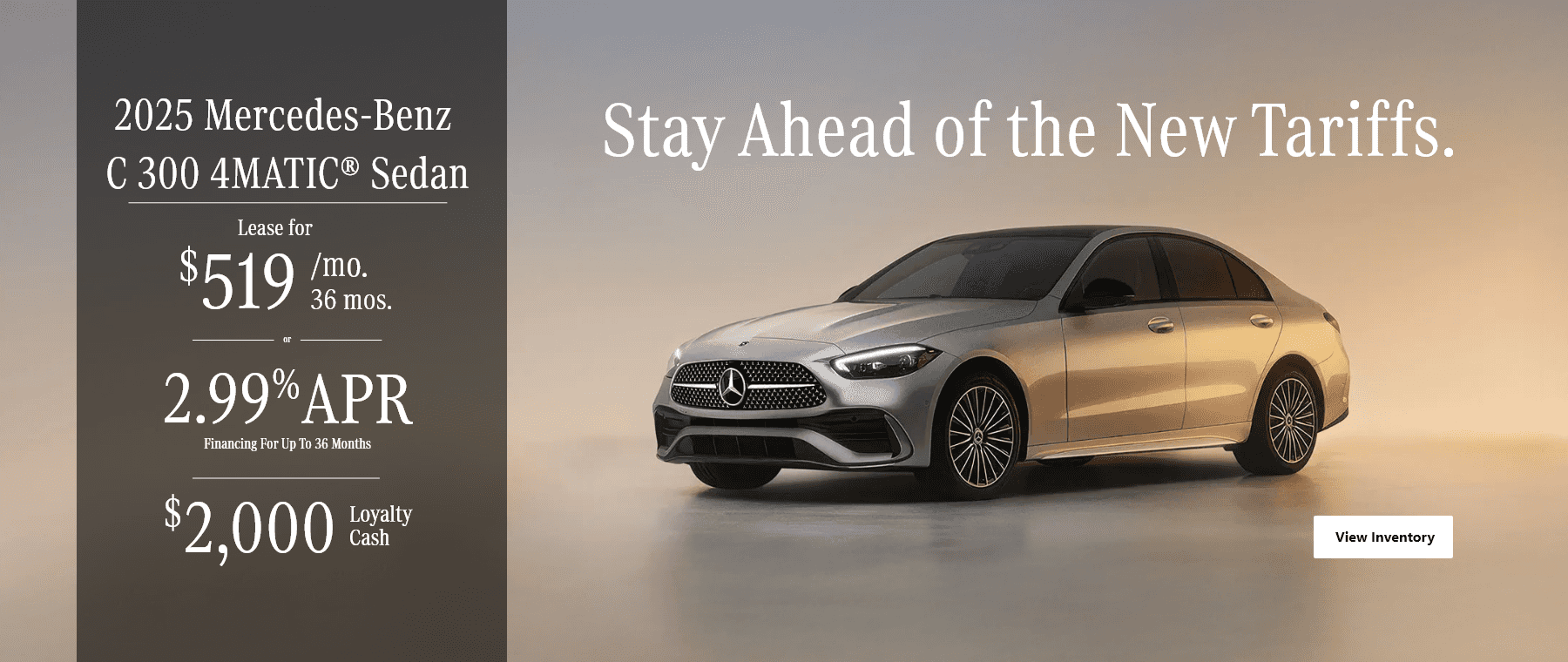 2025 C 300 offer