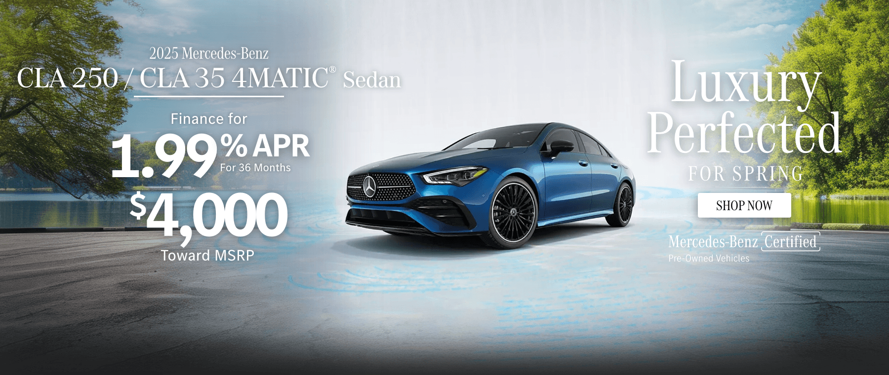 2025 CLA 250 / 35 Offer