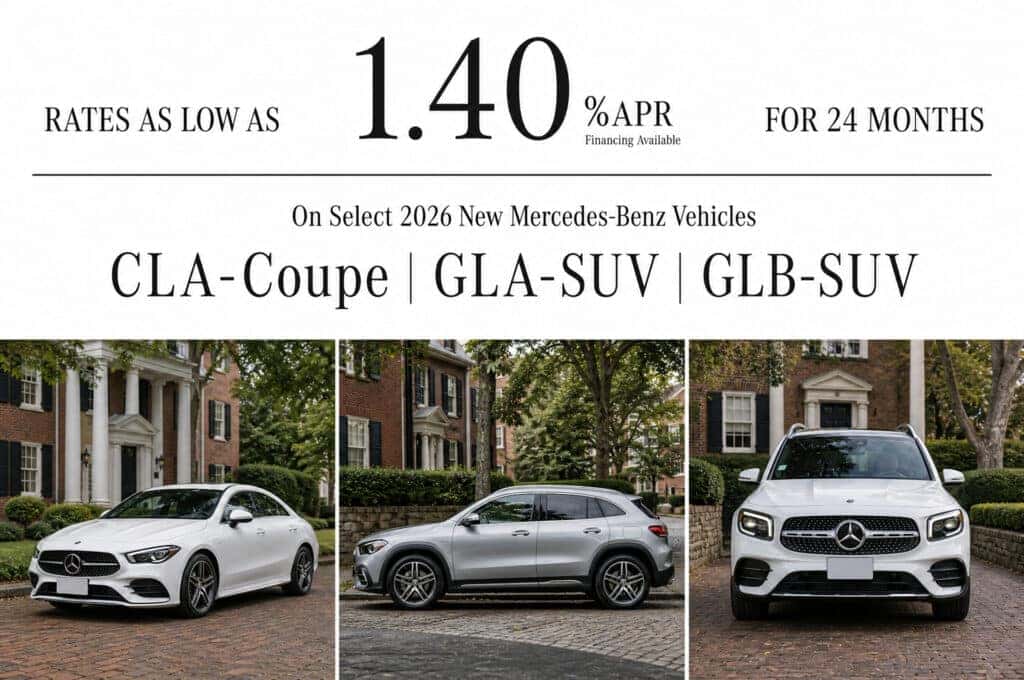1.40% APR FINANCING