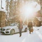 Mercedes-Benz In Winter