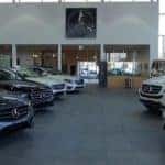 showroom with cars