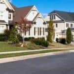 Suburban homes