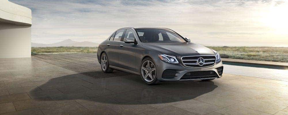2019 e-class sedan parked