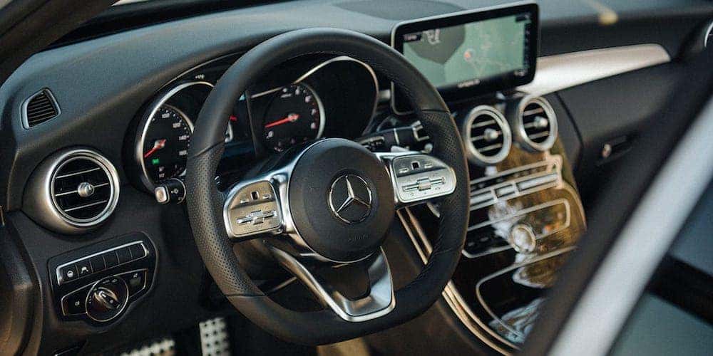2019 Mercedes-Benz C-Class Steering Wheel and Dash