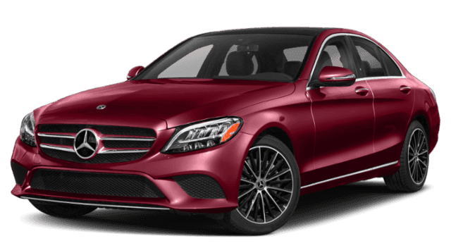 Red-2019-Mercedes-Benz-C-Class-Sedan
