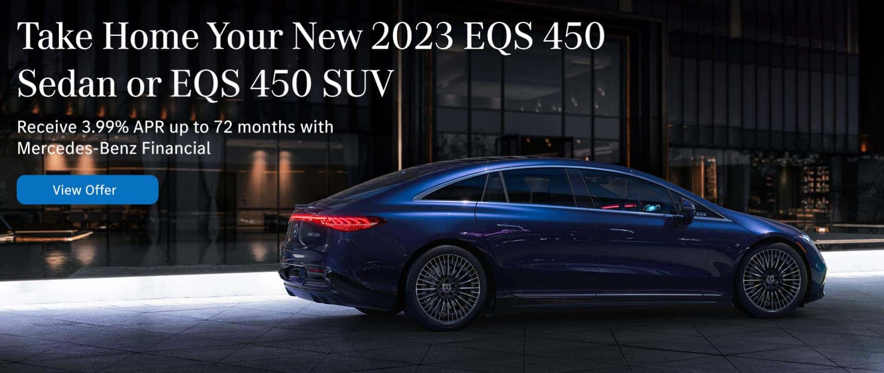 New Car Feature Offer EQS March
