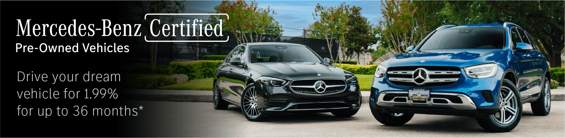 Certified Pre-Owned Financing Rates | Mercedes-Benz of Sugar Land