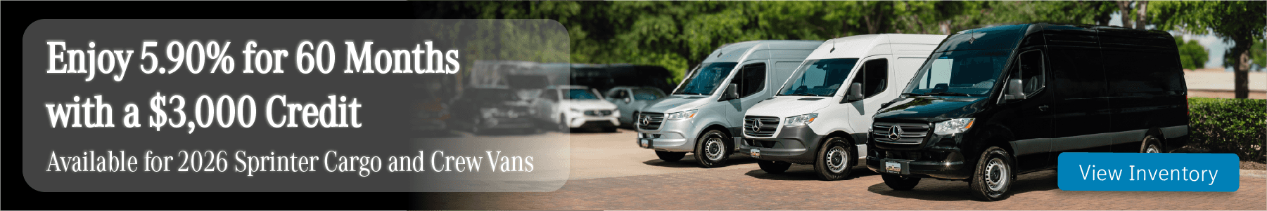 June 2026 Sprinter Offer