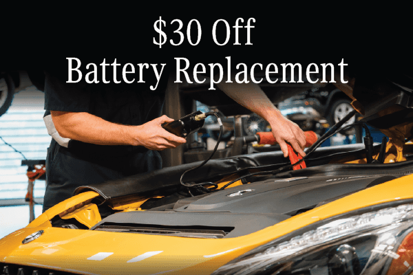 $30 Off Battery Replacement