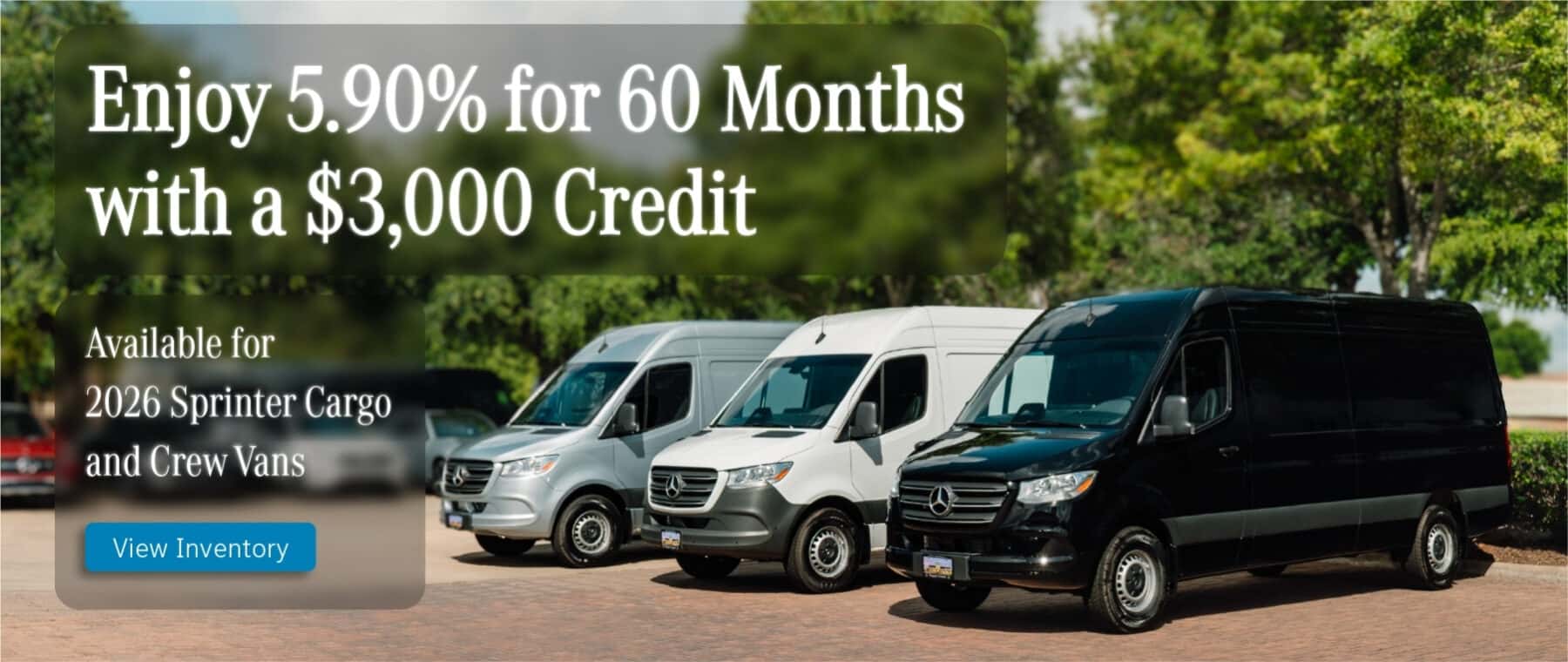 June 2026 Sprinter Offer