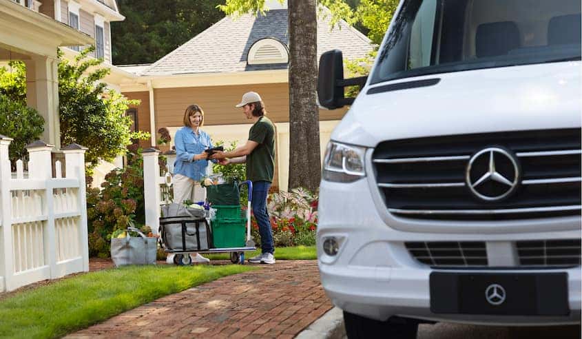 Mercedes-Benz Sprinter van used for business purposes