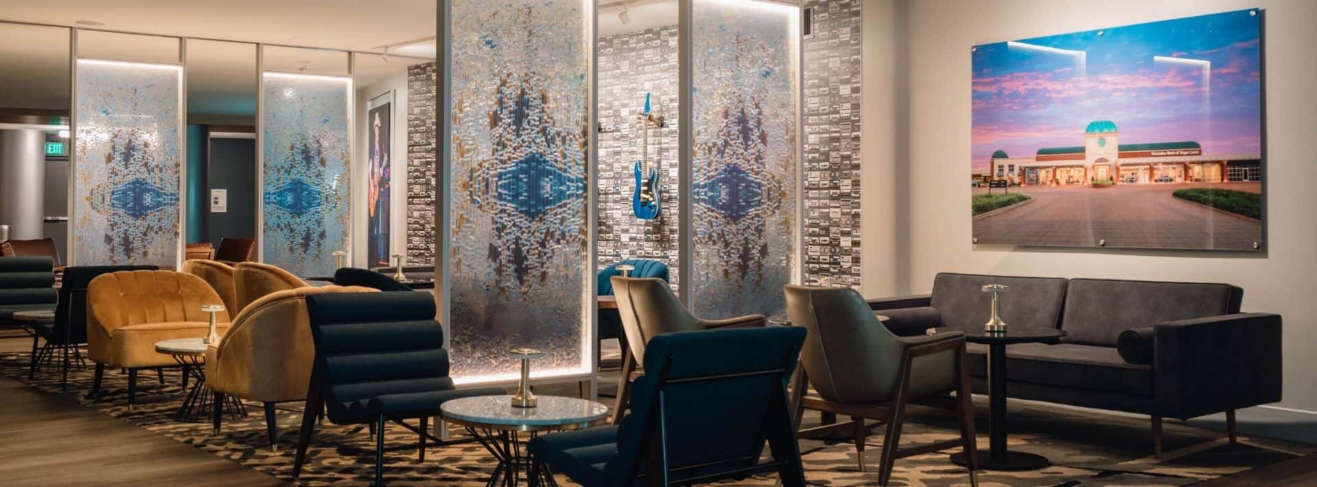 Mercedes-Benz of Sugar Land Lounge at Smart Financial Centre