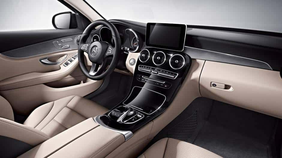 mercedes benz c class interior