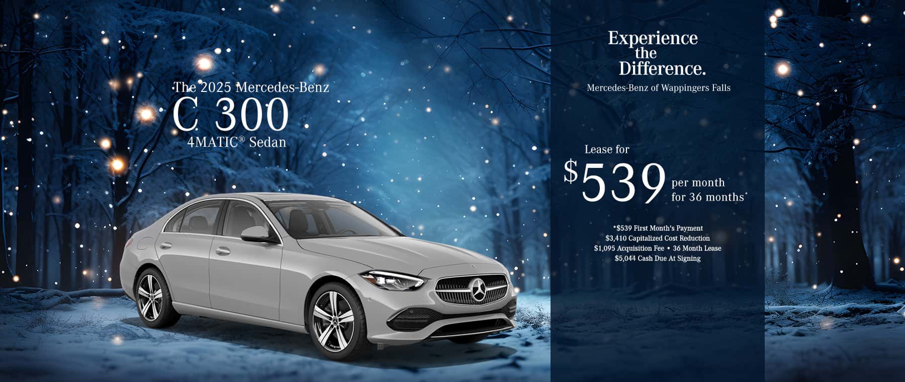2025 Mercedes-Benz C 300 4MATIC® Sedan