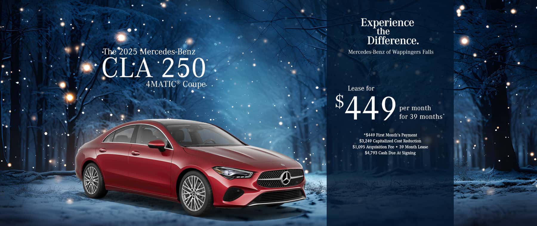 2025 Mercedes-Benz CLA 250 4MATIC® Coupe