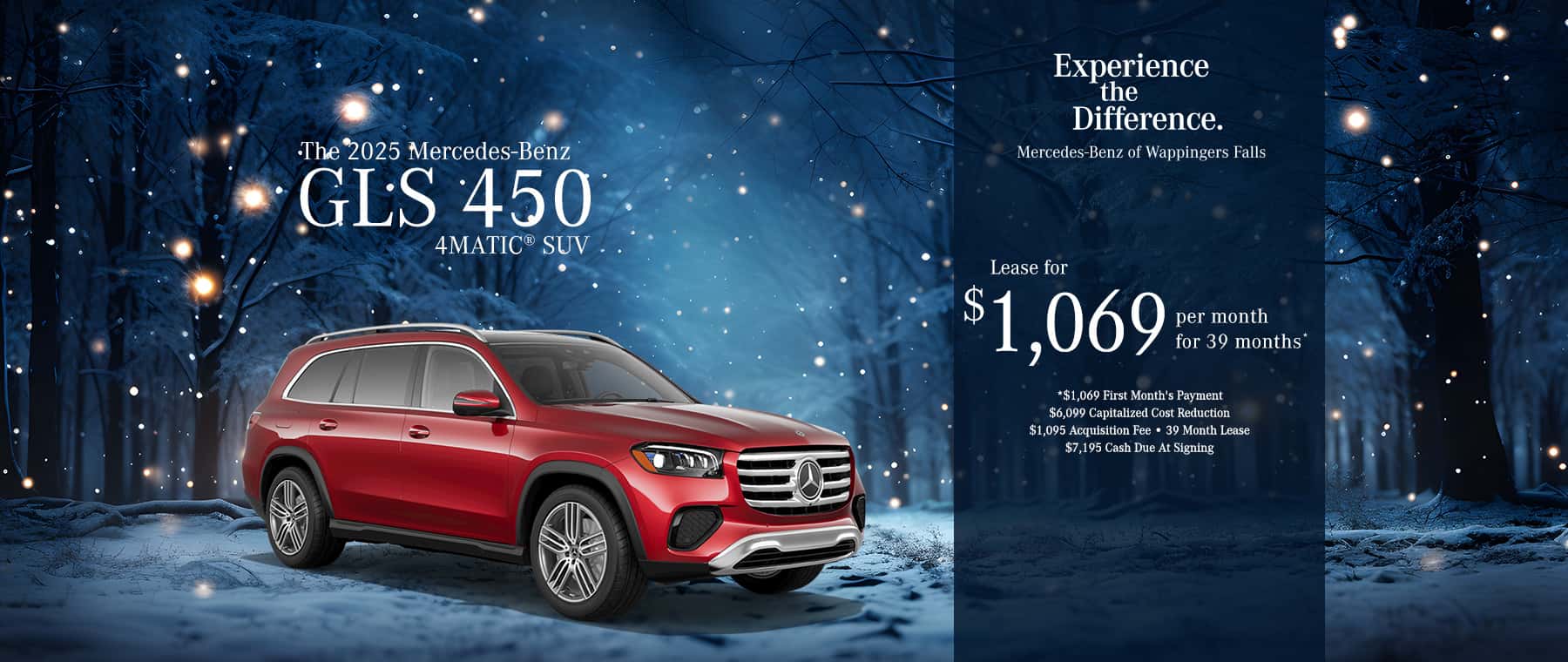 2025 Mercedes-Benz GLS 450 4MATIC® SUV 