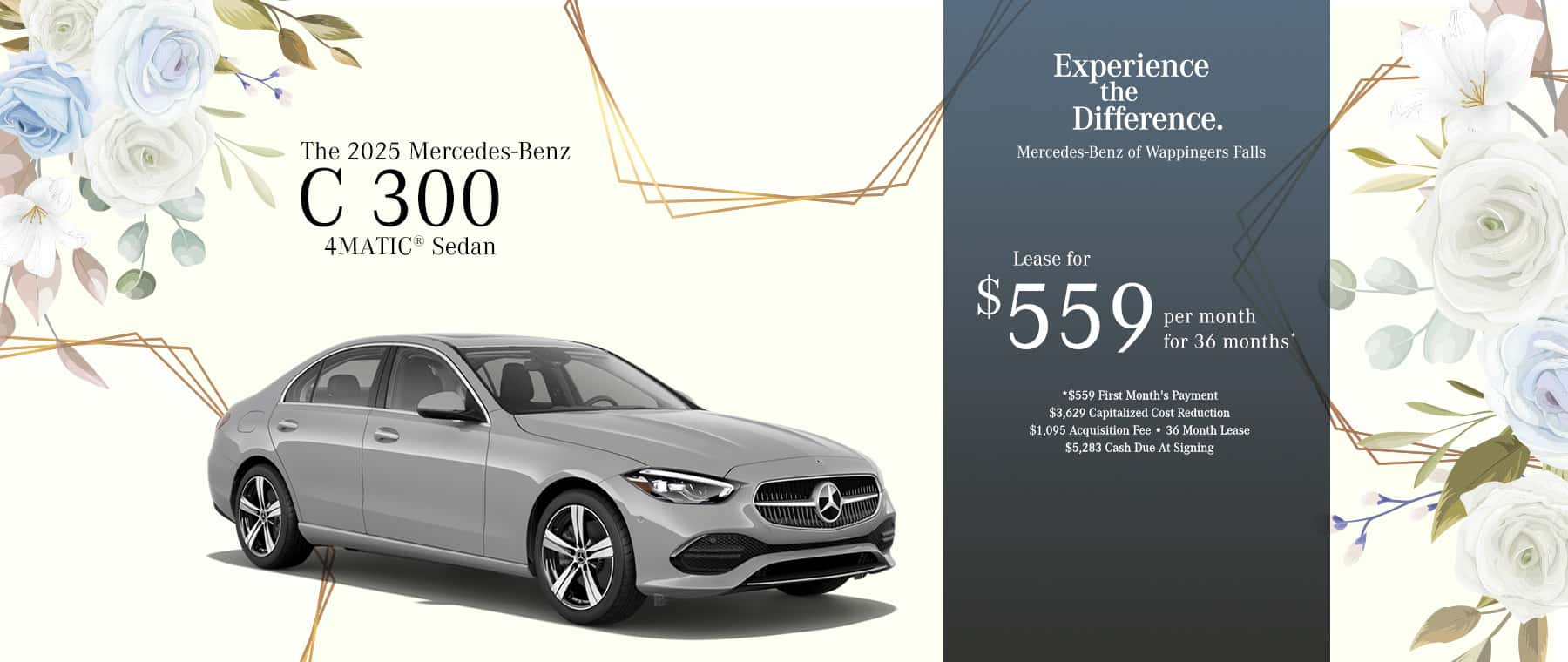2025 C 300 4MATIC® Sedan