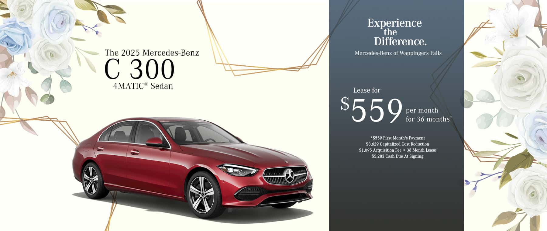 2025 Mercedes-Benz C 300 4MATIC® Sedan