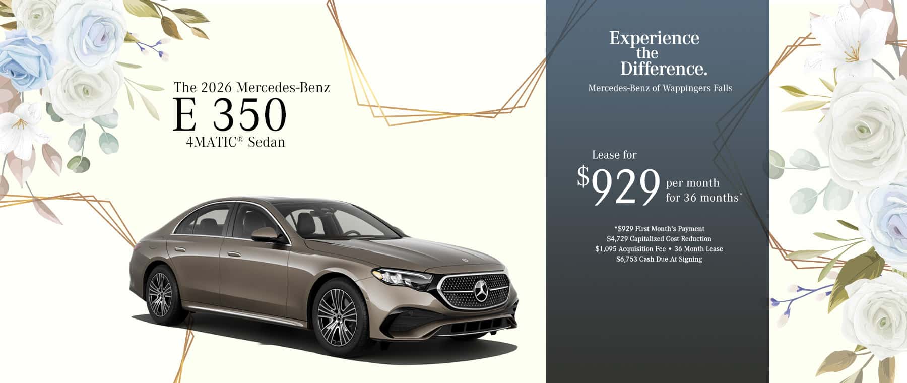 2026 Mercedes-Benz E 350 4MATIC® Sedan