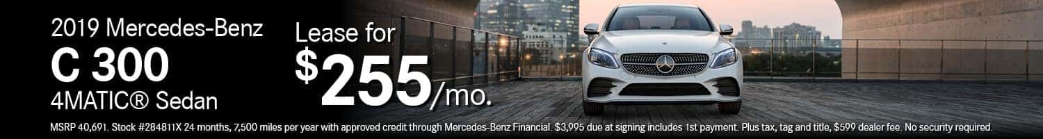69161-MBOW-2019 Mercedes-Benz C 300-banner 2019 Mercedes-Benz C 300
