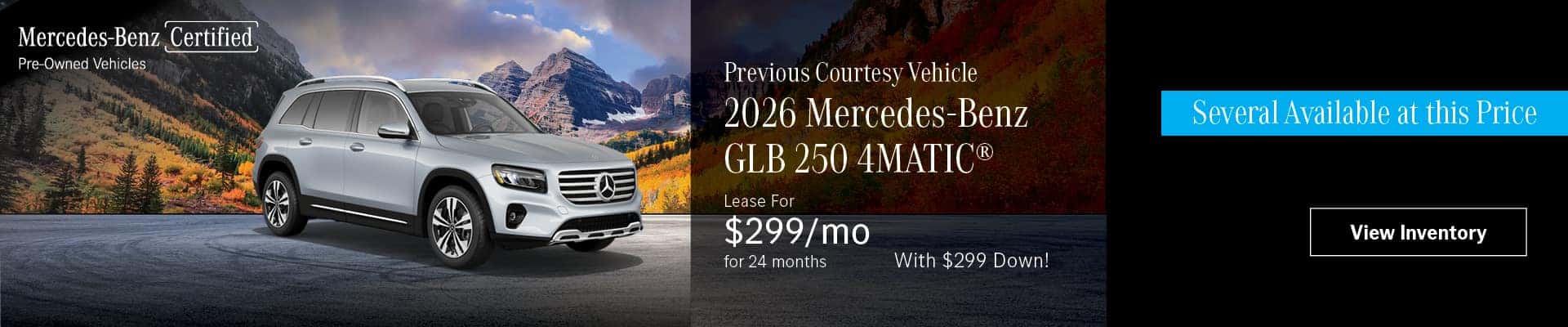 2026 Mercedes-Benz GLB 250 4MATIC®