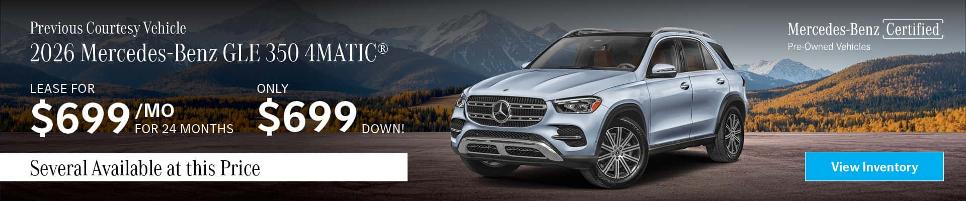 2026 Mercedes-Benz GLE 350 4MATIC®