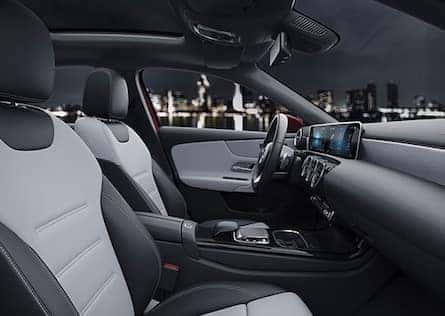 Cabin of the 2019 Mercedes-Benz A-Class