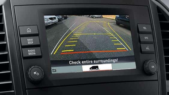 Metris Backup Camera Dashboard Display