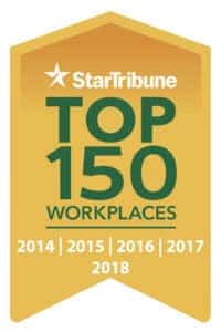 Miller Auto Plaza Top 150 Workplaces Logo 2018