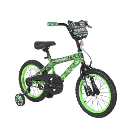 green kids bike