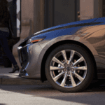 2025 Mazda3 Sedan side view with wheel