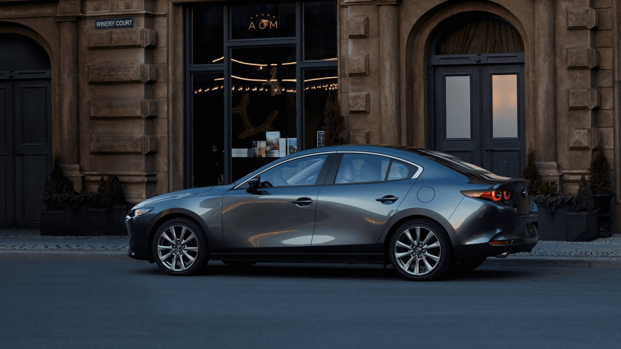 2026 MAZDA3 Sedan Side profile