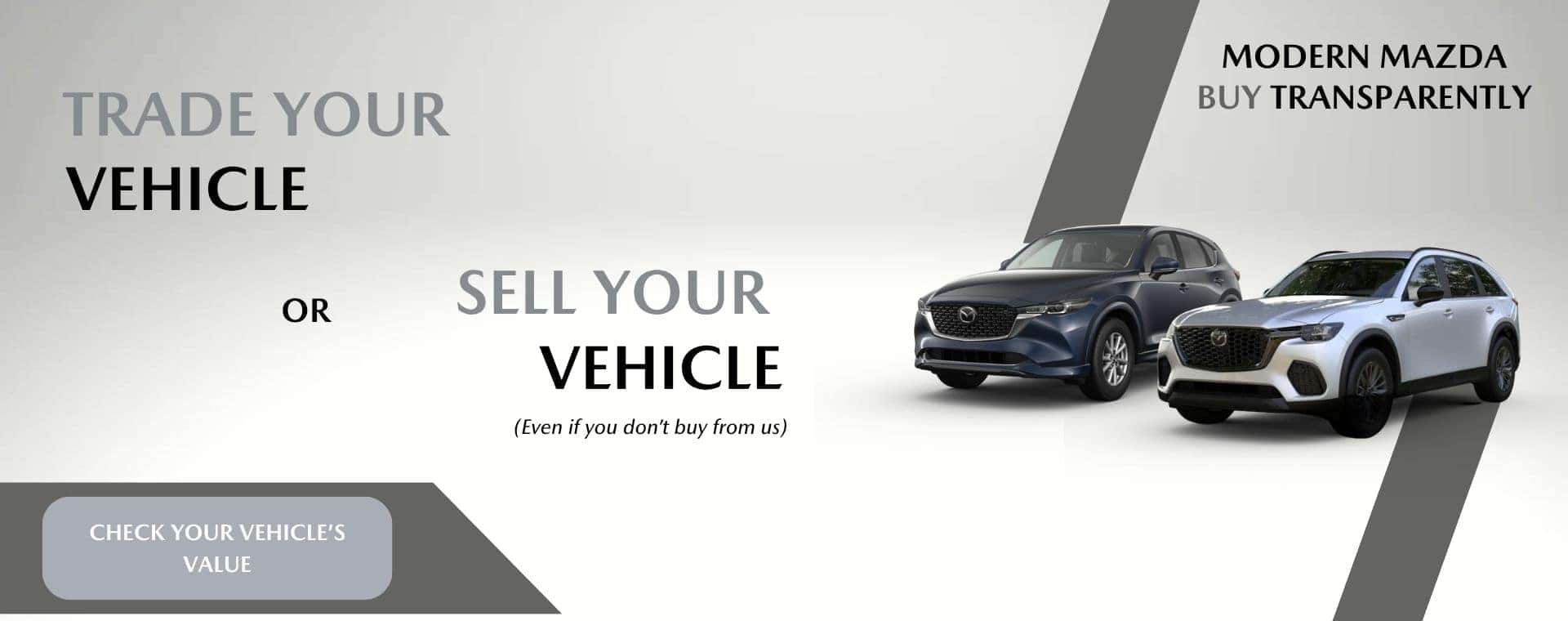 sell your car or trade your car modern mazda