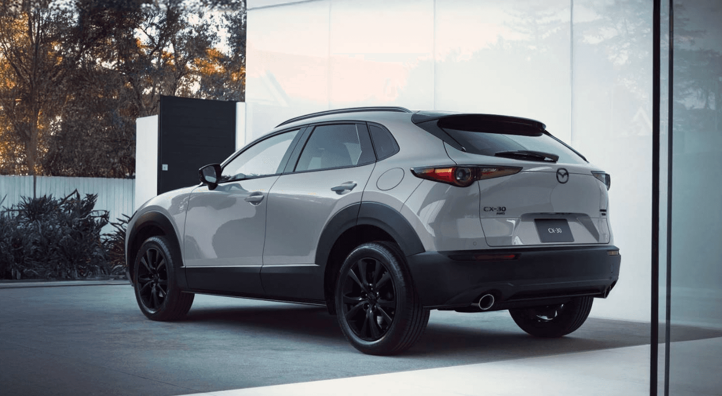 2026 Mazda CX-30 parked back side profile