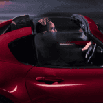2026 Mazda MX-5 Miata RF with the top down