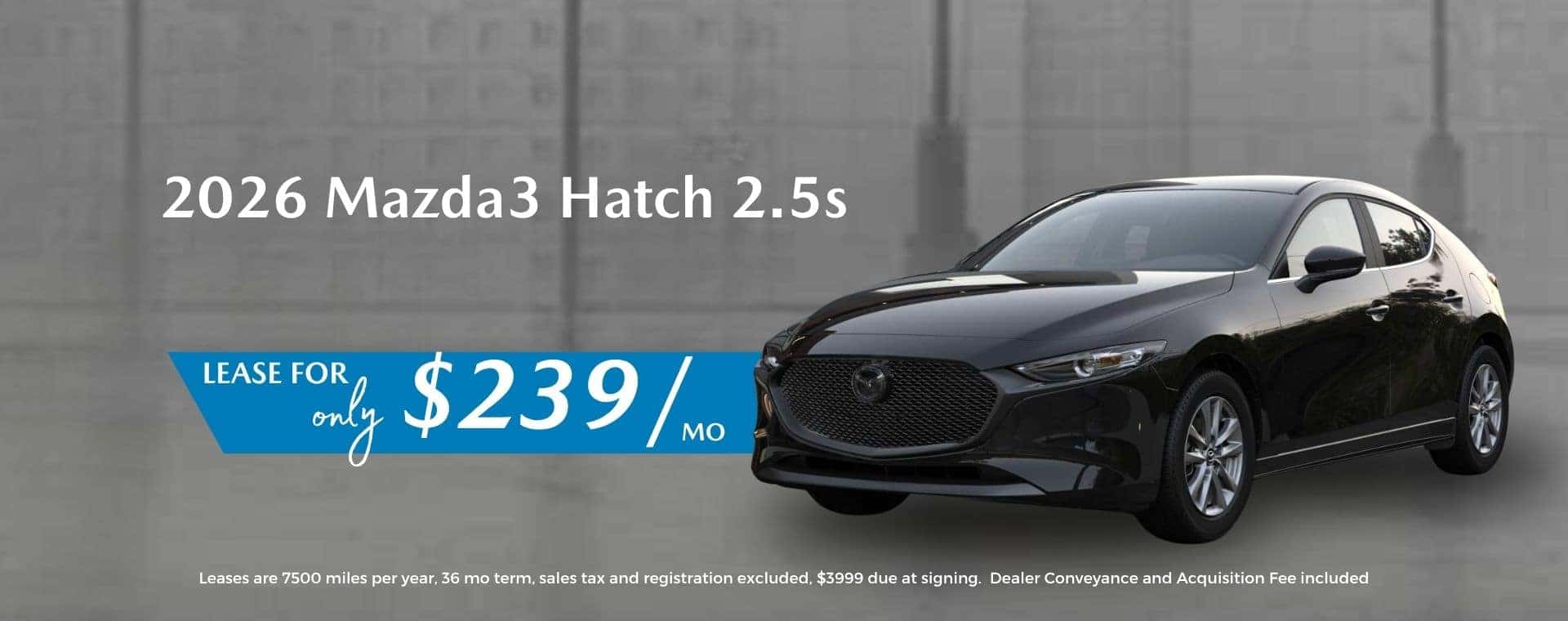 2026 Mazda3 Hatch 2.5s