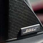 Bose speaker inside Mazda car