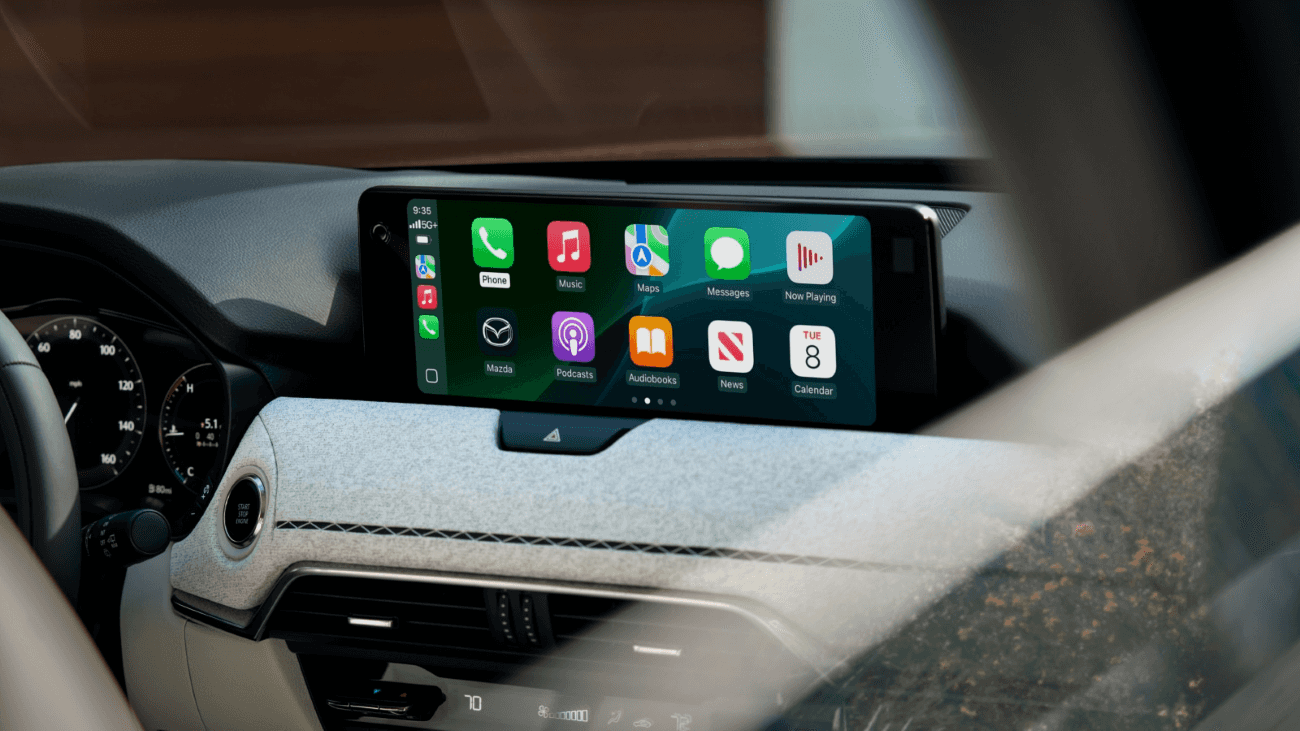 2026 Mazda CX-90 infotainment system detail