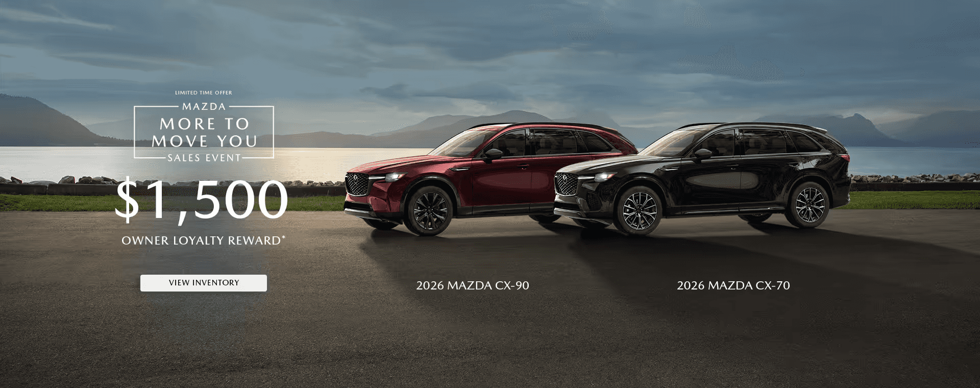 CX-70 CX -90 Loyalty-Banner