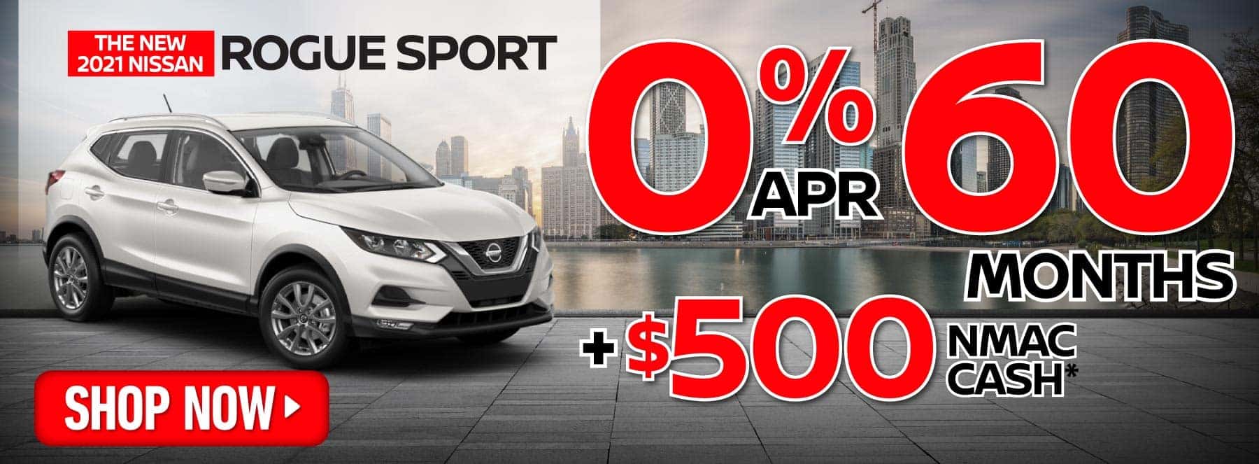 Rogue Sport 0% apr for 60 months | Shop Now
