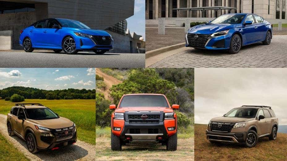 updated nissan vehicles