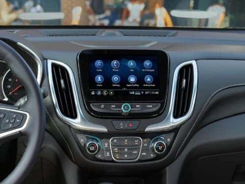 2024 Chevrolet Equinox view of touchscreen display